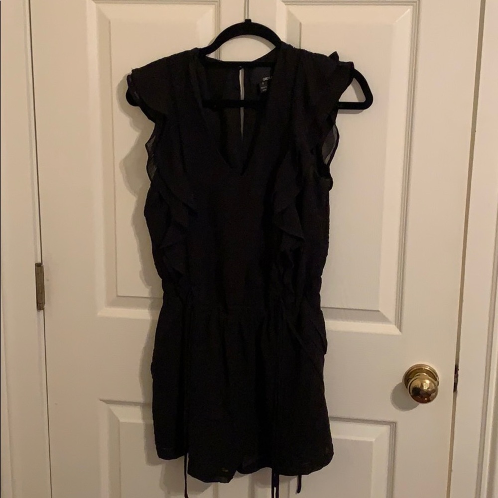 Black Greylin Romper
